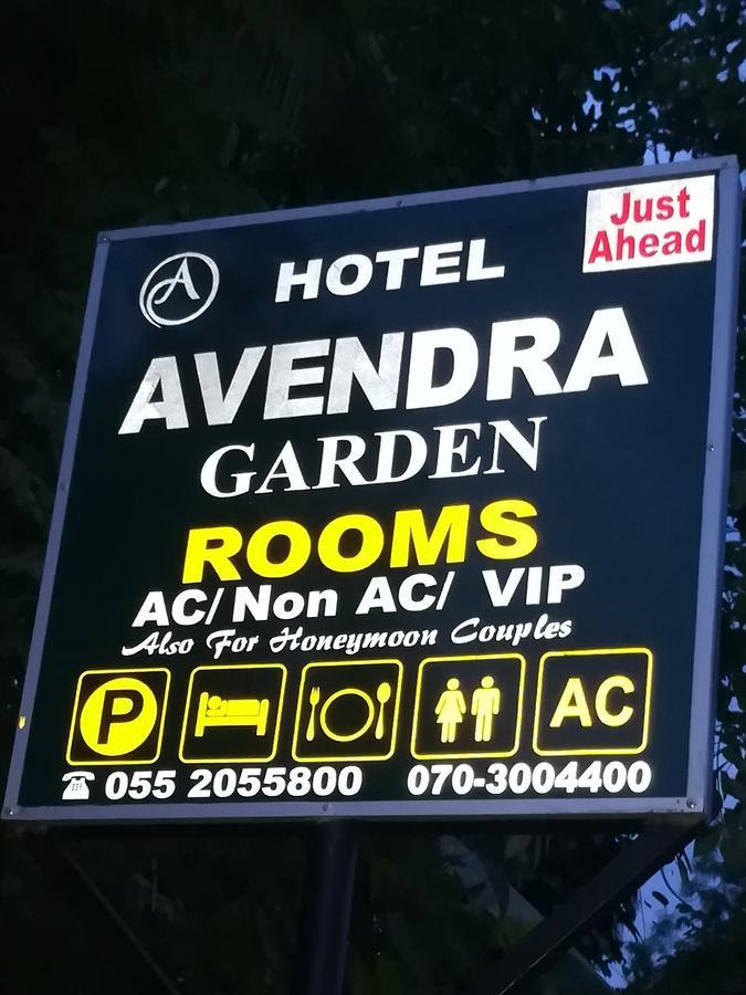 Avendra Garden Hotel Monaragala Exterior foto